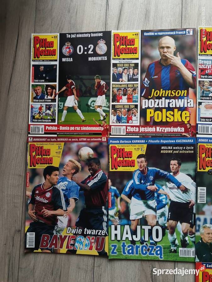 11 numerów Piłki Nożnej wielkopolskie