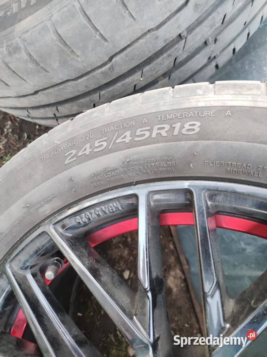 felgi MAM RS4 ET35 R18 5x120 lubelskie Tomaszów Lubelski