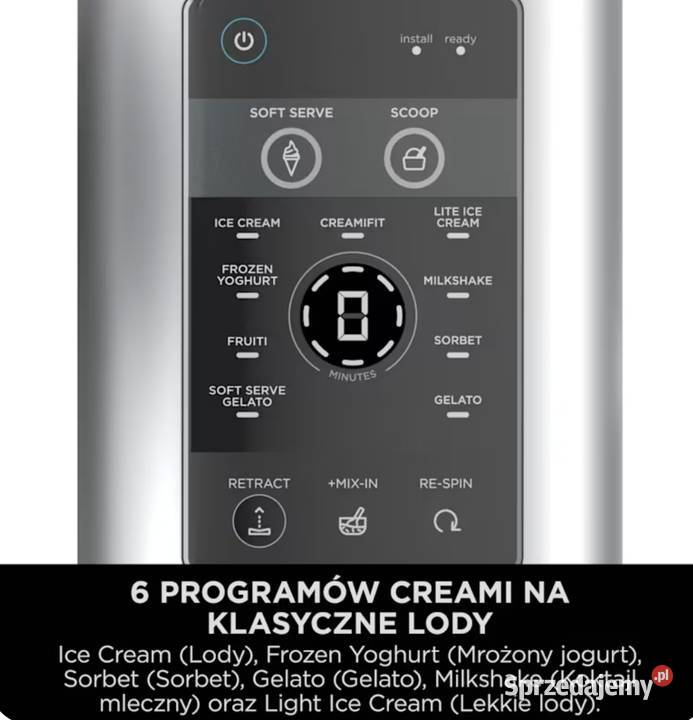 Maszyna do lodów Ninja CREAMi z 2 pojemnikami Dulcza Wielka