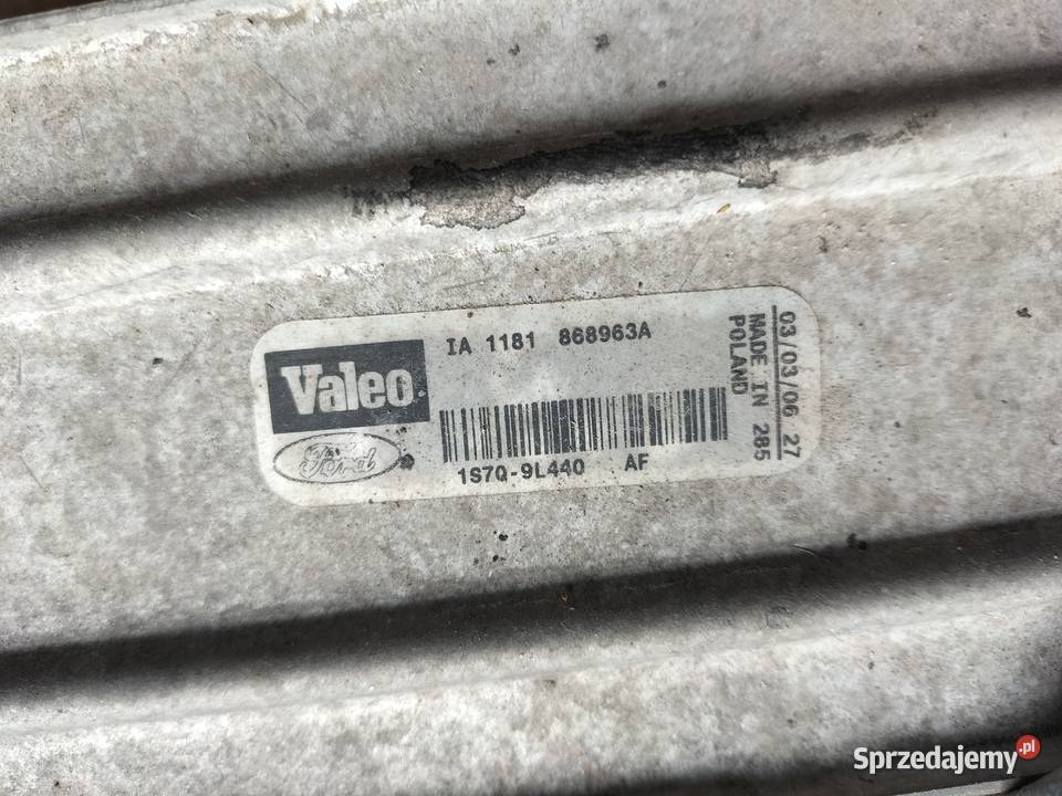 FORD MONDEO MK3 20 TDCI INTERCOOLER 1S7Q9L440AF