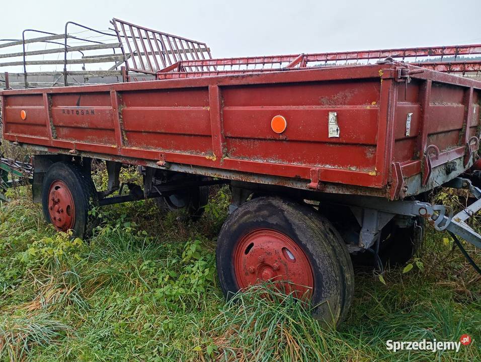 Przyczepa d 35 sztywna warmińsko-mazurskie Brzydowo