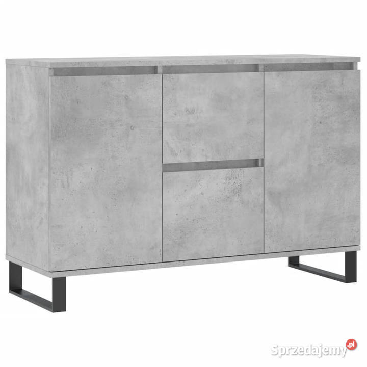 Szafka szarość betonu 104x35x70 materiał Warszawa
