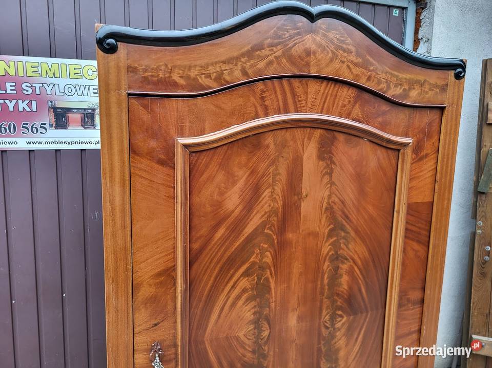 Stara szafa garderobiana w stylu biedermeier Sypniewo