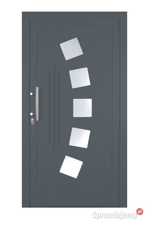 DRZWI DREWNIANE 1100 x 2100 ANGELIKA ANTRACYT łódzkie