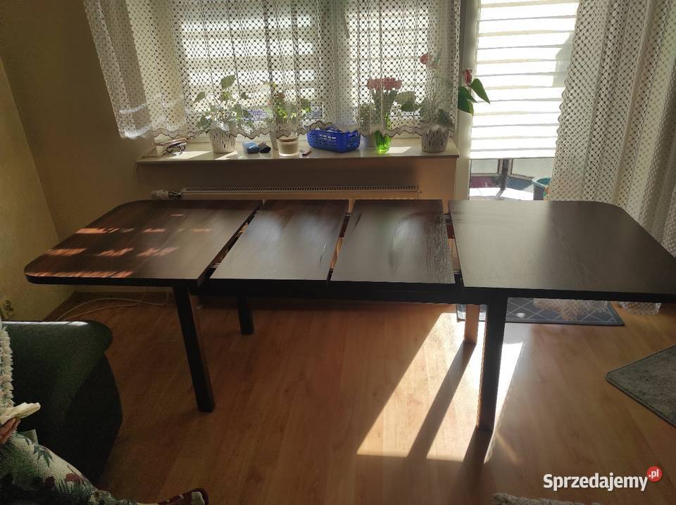 Stół rozsuwany ciemny braz