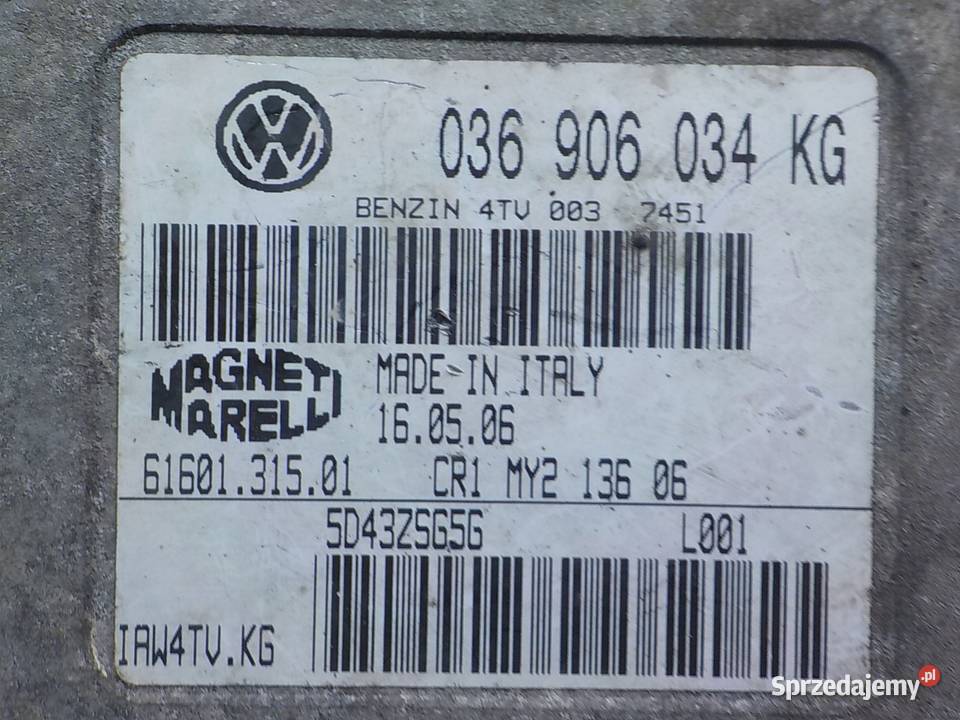 VW POLO IV 9N LIFT 14 B 06r HB sterownik