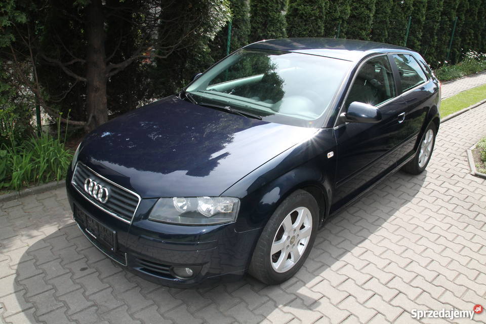 Audi A3 8P 16 benzyna 102 Webasto Klima z niebieski Pszów