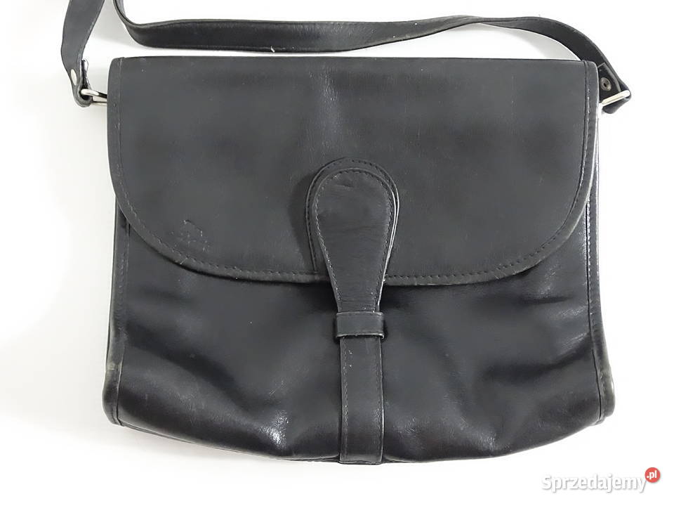 DANIEL Vintage Solidna torebka listonoszka 100 Listonoszka  lubelskie Biłgoraj