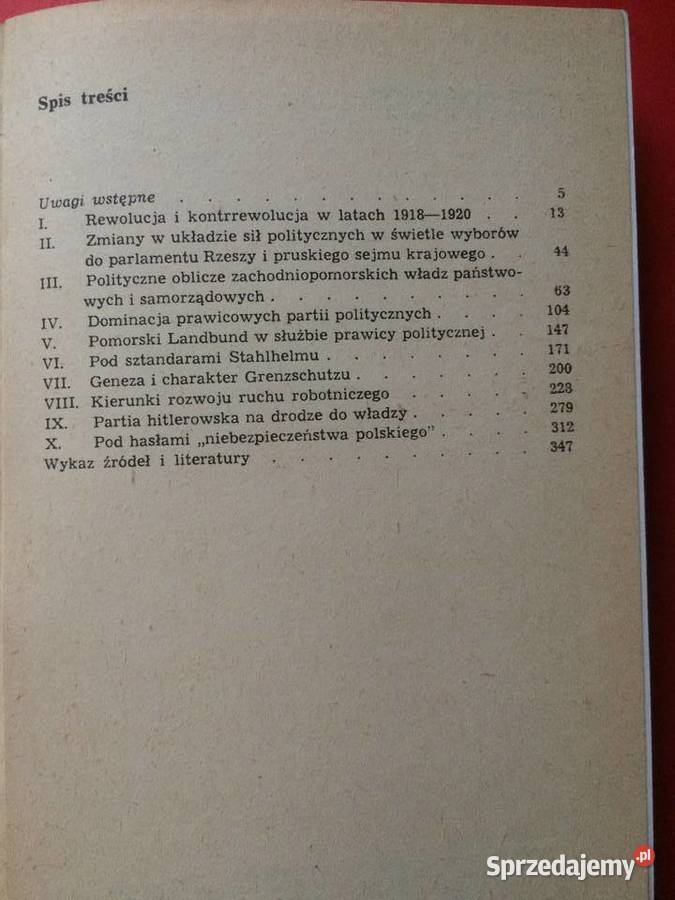 3161 Stosunki Polityczne Na Pomorzu Zachodnim Szczecin
