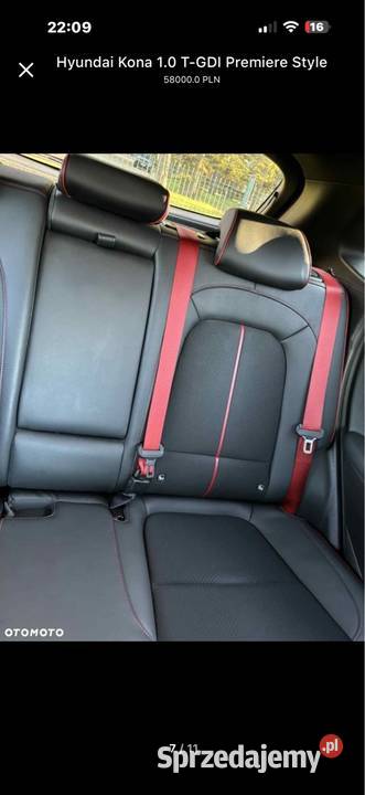 Hyundai kona 1 właściciel nieuszkodzony małopolskie Zakopane