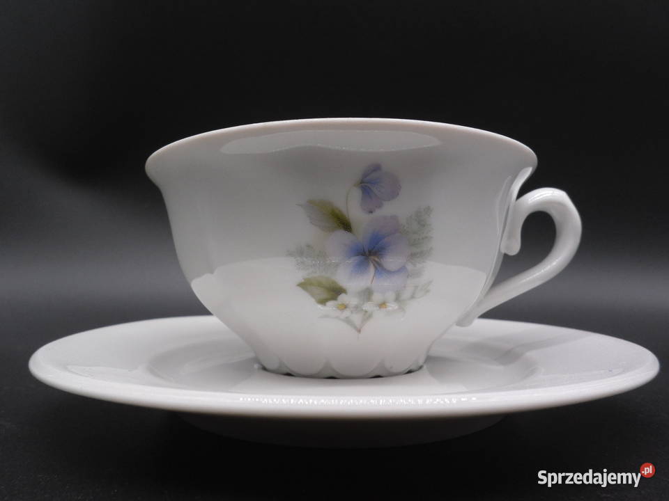 Zestaw filiżanki ze spodkiem Royal Schwabap Raszków