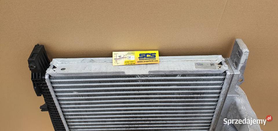 AXOR ATEGO CHŁODNICA POWIETRZA INTERCOOLER Bieleń