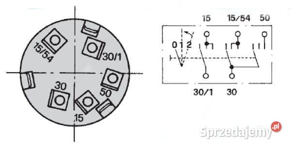 Stacyjka zapłonu 012 Cobo 14109000 Kamionna