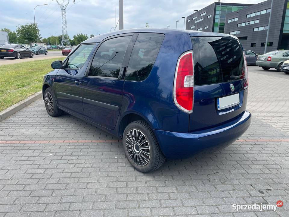 Skoda Roomster Salon Polska 162 przebiegu Łomża sprzedam