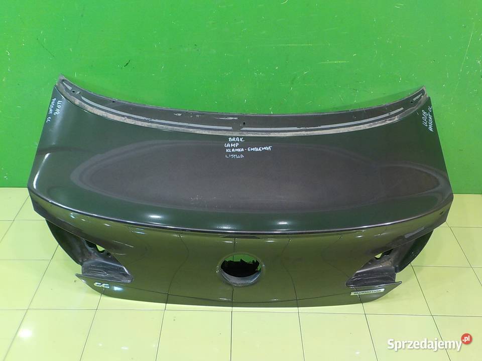 VW CC LIFT 12r SEDAN 4D klapa tyl Suków