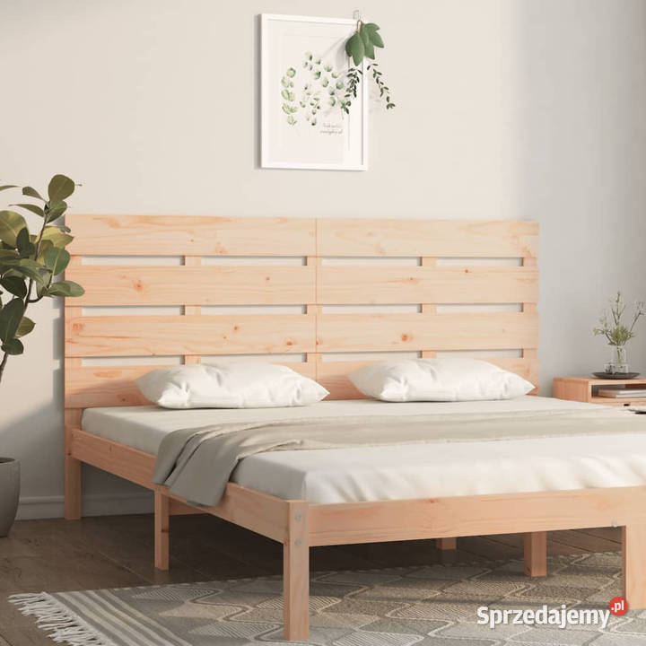 Wezgłowie łóżka 180x3x80 lite drewno sosnowe Warszawa