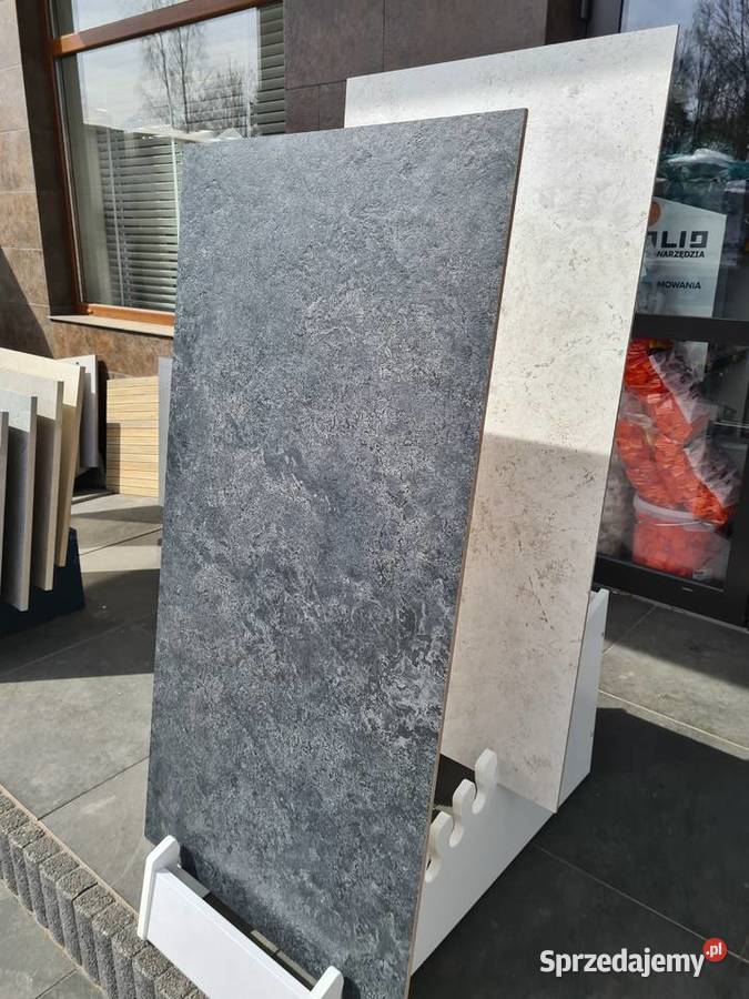 Płytki gresowe VANILLA BLACK STR 598X1198 GAT 3 Opoczno