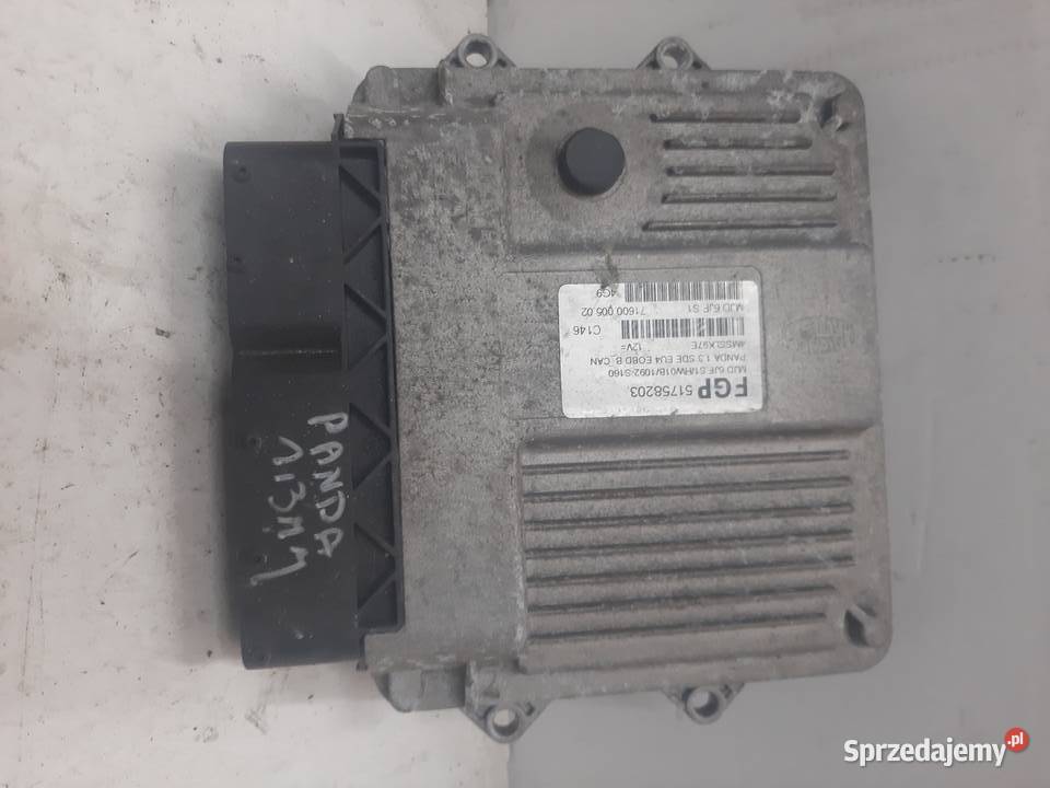 Fiat Panda 13 komputer sterownik silnika MJD Ksawerów