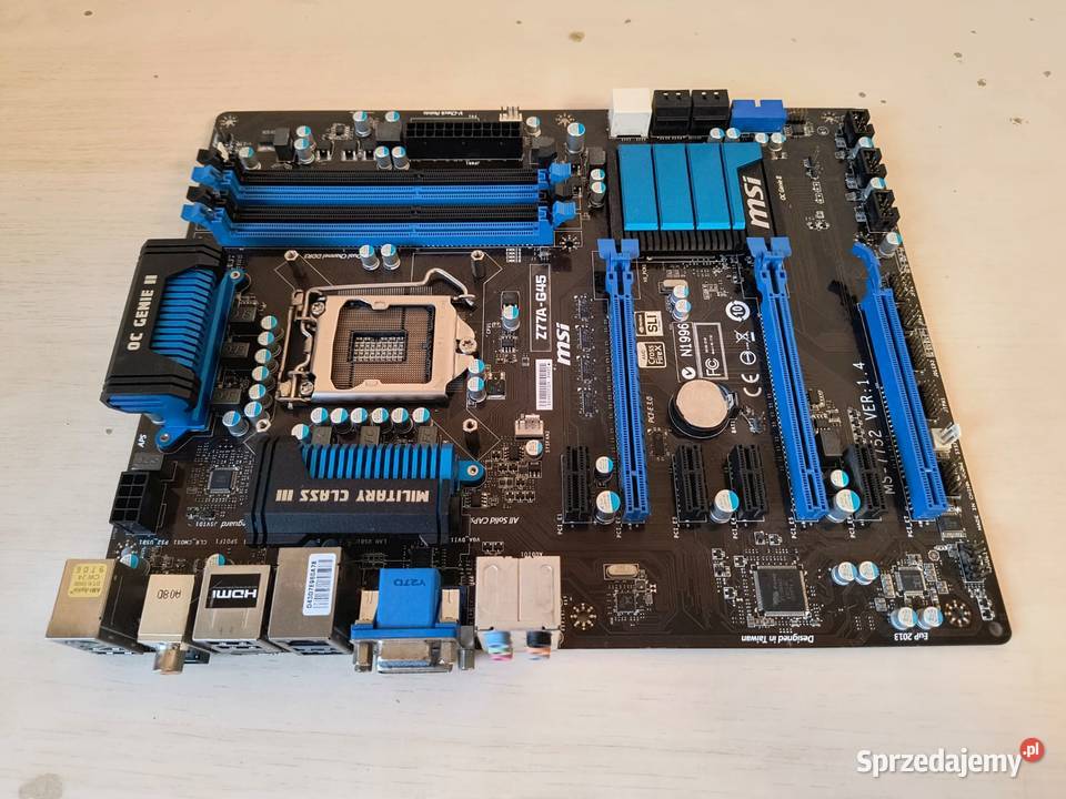 Płyta główna MSI Z77AG45 MS7752 LGA1155 OC Genie Płyty główne Poznań sprzedam