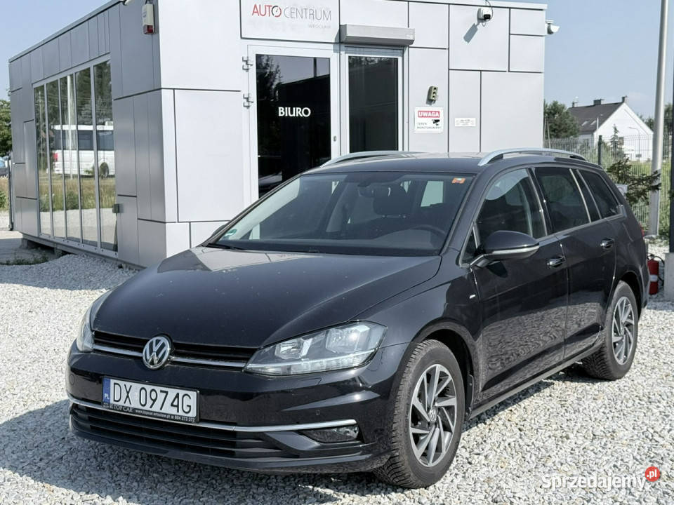 Volkswagen Golf Variant 16 TDI DSG 2019r Join elektryczne lusterka dolnośląskie Wrocław sprzedam