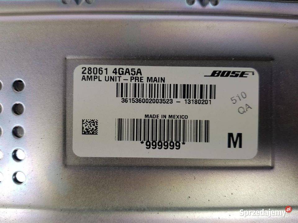 WZMACNIACZ INFINITI Q50 280614GA5A BOSE Pozostałe Lipno sprzedam