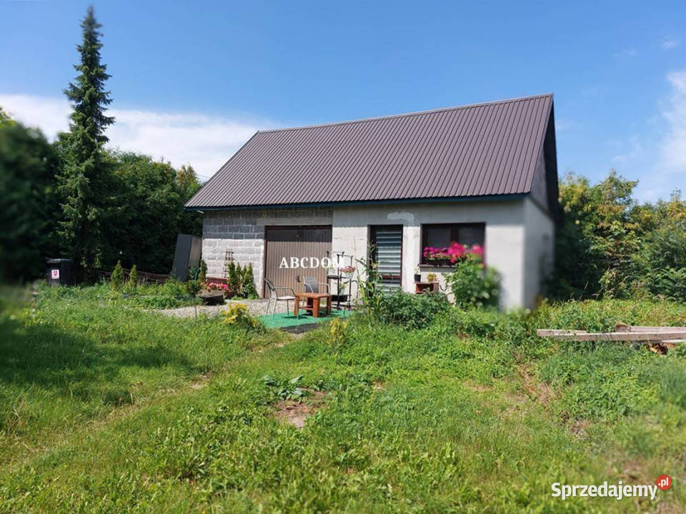 Maszków działka 8a z budynkiem projektem blacha