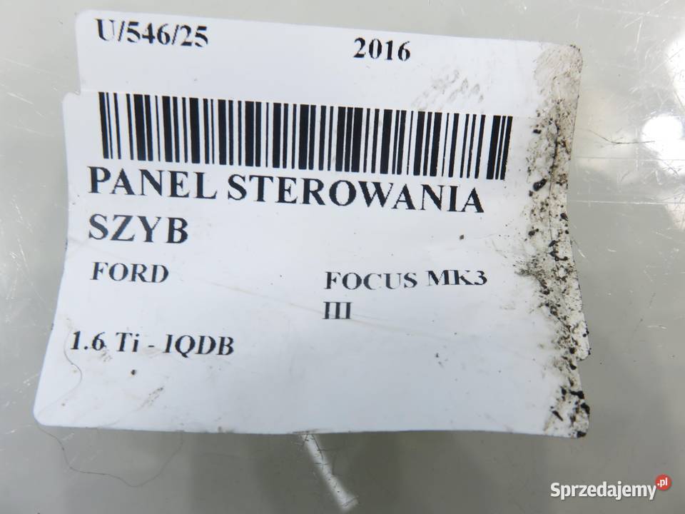 PANEL SZYB FORD FOCUS MK3 III DT1T14A132FA