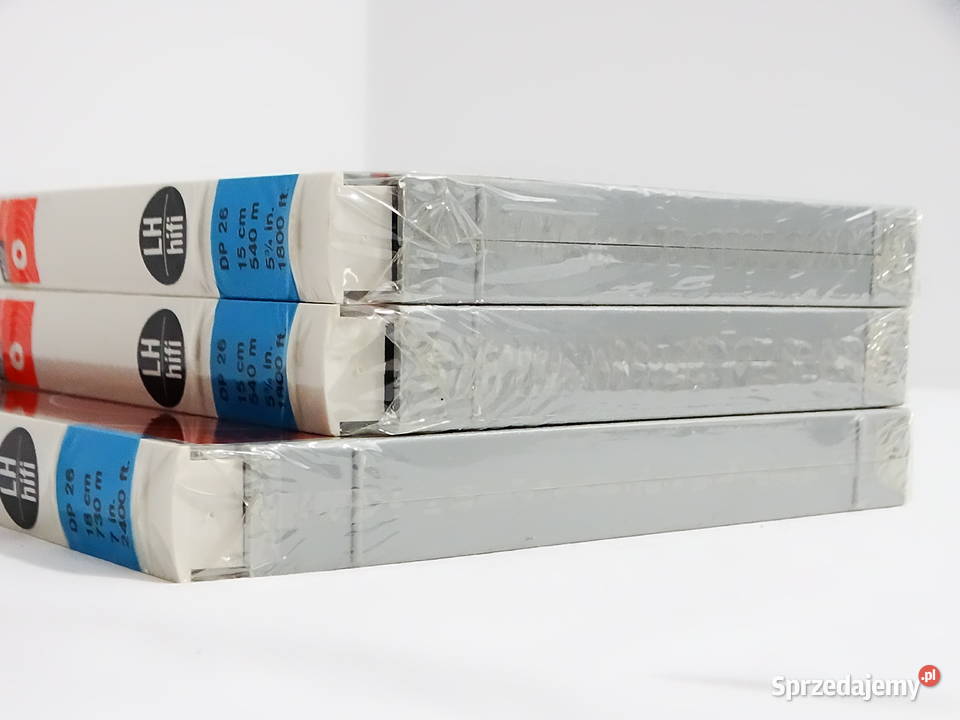BASF LH HiFi DP 26 zestaw 3 taśm szpulowych lubelskie Biłgoraj