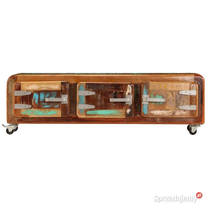 Szafka pod TV 120x30x37 lite drewno odzyskane Warszawa
