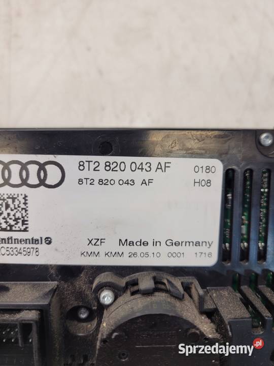 PANEL KLIMATRONIK AUDI A4 A5 Q5 8T2820043AF UK Przystajń