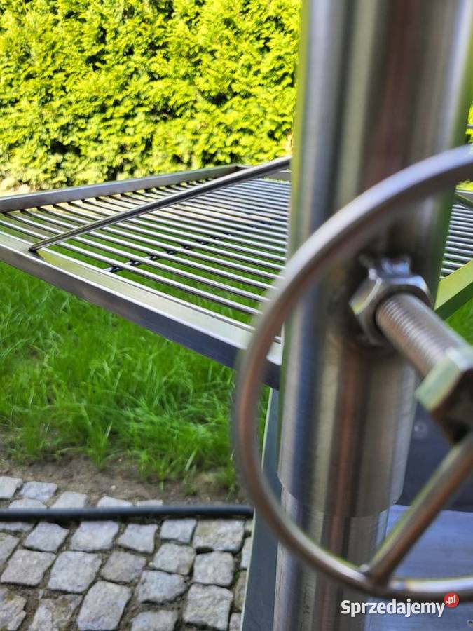 Palenisko Grill 2w1 solidny 3mm ruszt regulowany Olkusz sprzedam