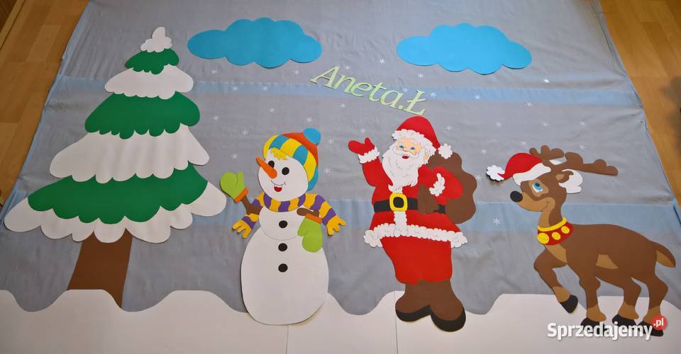 Dekoracje na Boże Narodzenie z brystolu Ryki