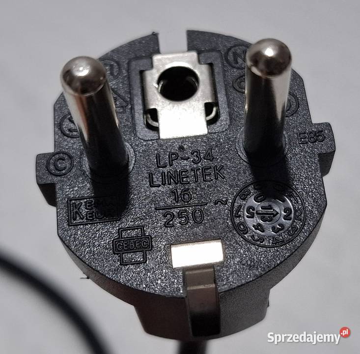 Przewód kabel zasilania zasilający do komputera Czeladź