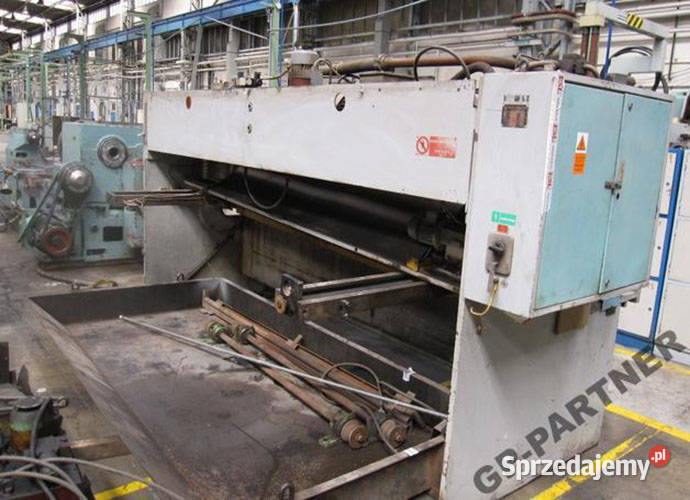 Gilotyna nożyce gilotynowe CNTA 315063 Pleszew