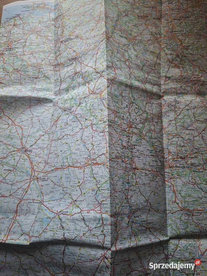 France 1750 000 Marco Polo mapa małopolskie Kraków