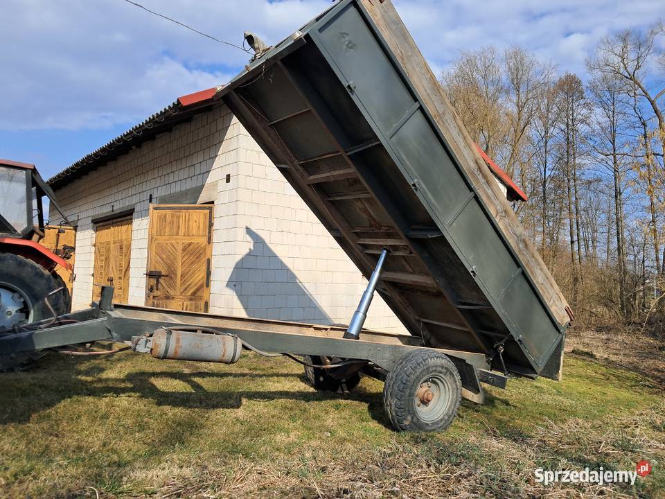 Przyczepa rolnicza jednoosiowa Stopnica