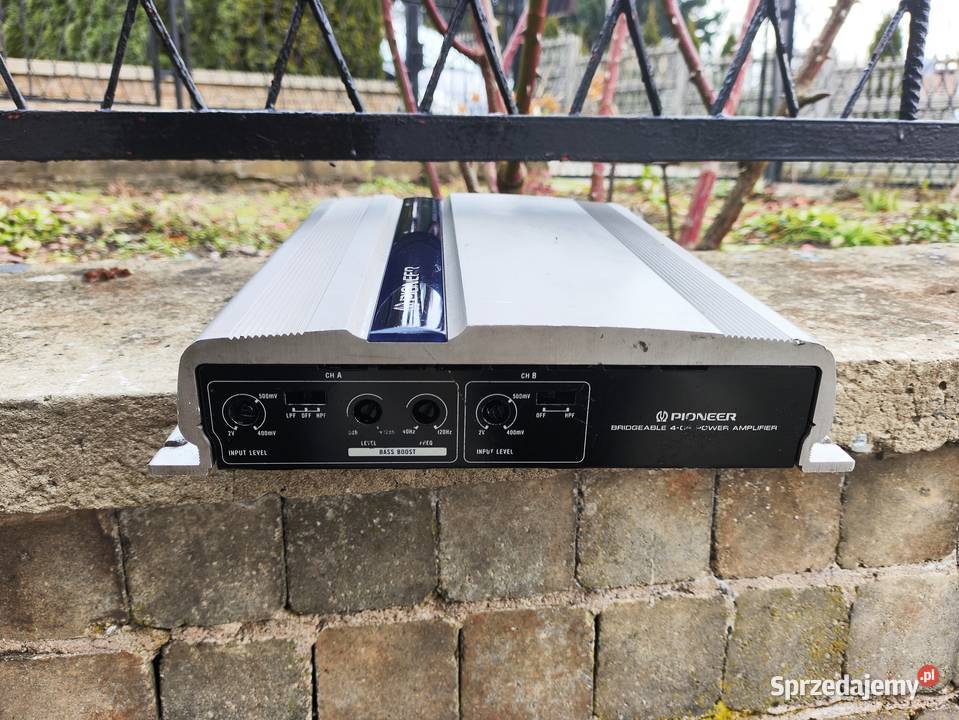 Wzmacniacz samochodowy 4 kanałowy PIONEER GMX404 Niegowonice