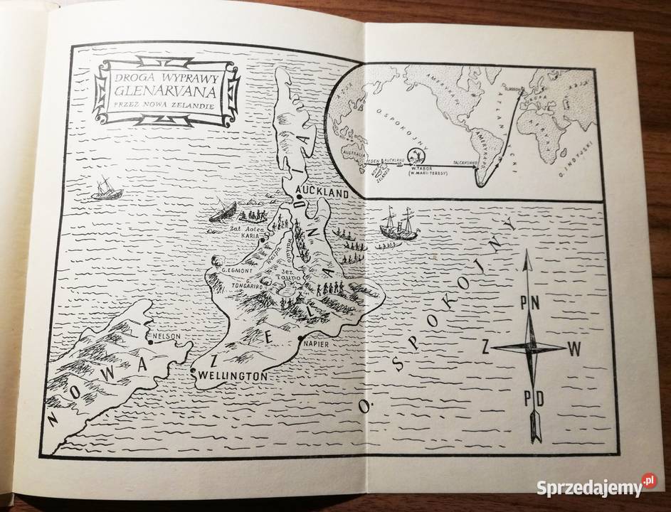 Dzieci kapitana Granta Juliusz Verne Rok wydania 1968 Warszawa