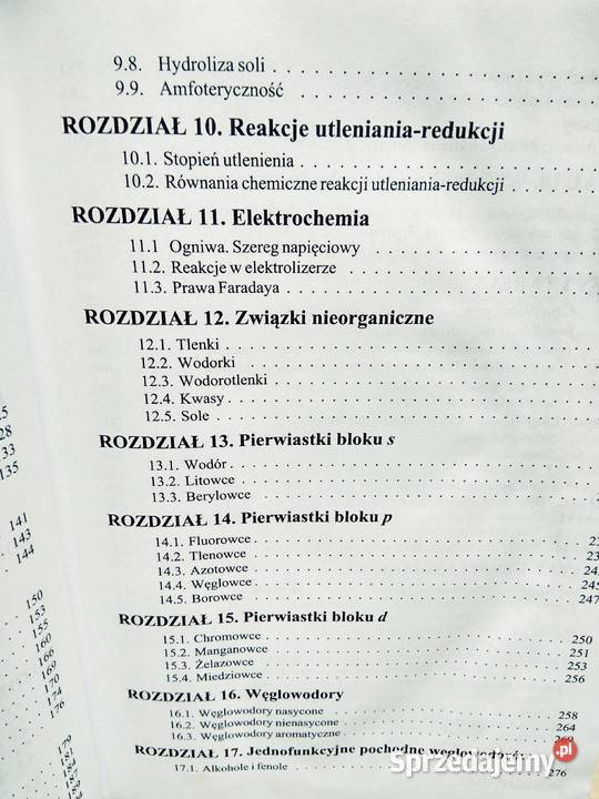 Zbiór zadań chemia rozszerzona brązowy Antykwariat mazowieckie Warszawa