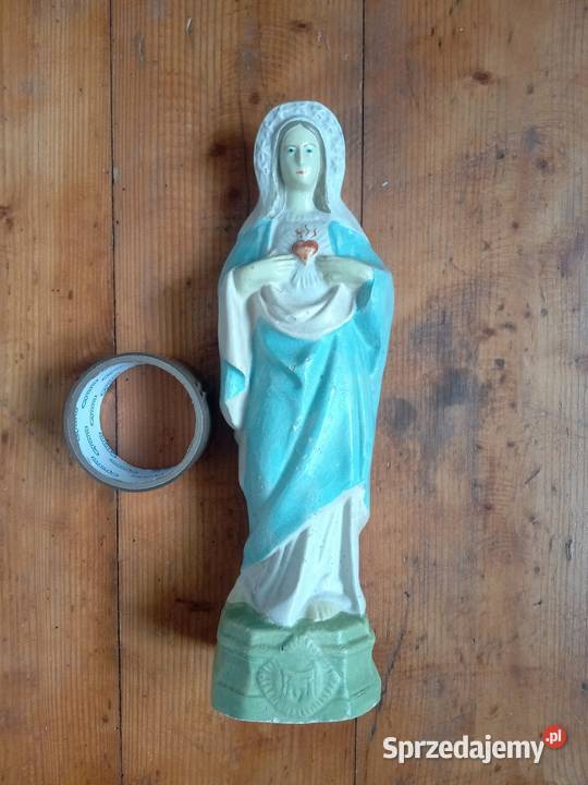 Figura gipsowa Matka Boska Gdów