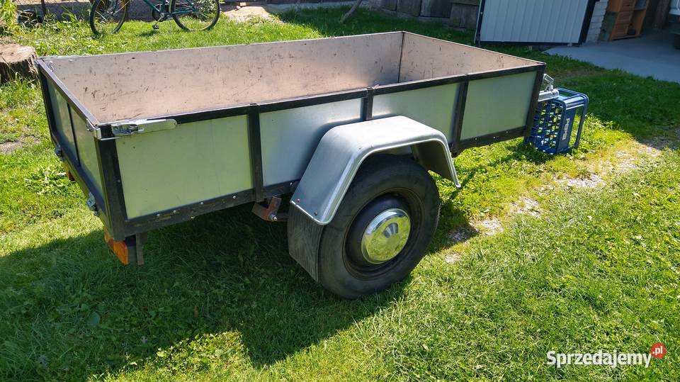 Przyczepka SAM zarejestrowana 99x201x31 350 Do samochodów osobowych Paszki Małe