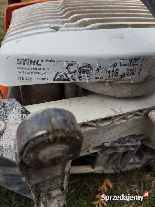 Piła przecinarka do betonu Stihl TS 420 Gościeradów Ukazowy