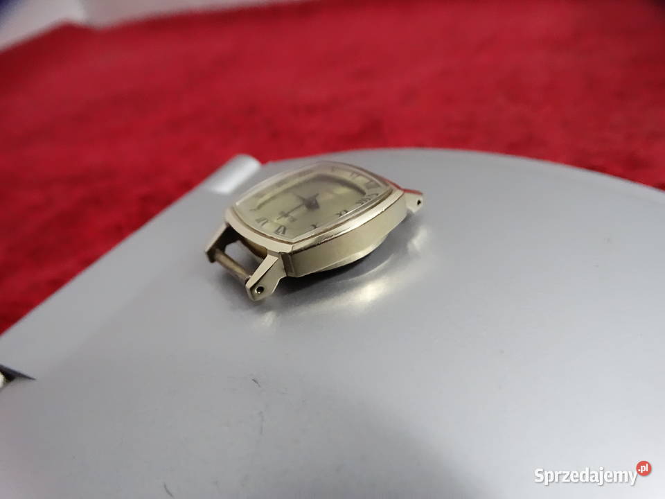 Elegancka Vintage SLAVA 17 Jewels Pozłacana AU5 Biłgoraj