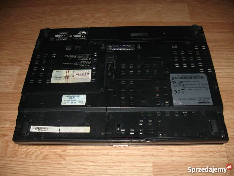 Toshiba Tecra M9 60GB HDD 2 GB RAM DDR2 Taktowanie 0 Waksmund
