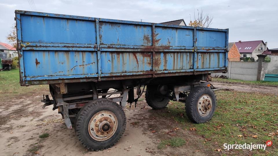 Przyczepa wywrotka nieuszkodzony dolnośląskie Kotla