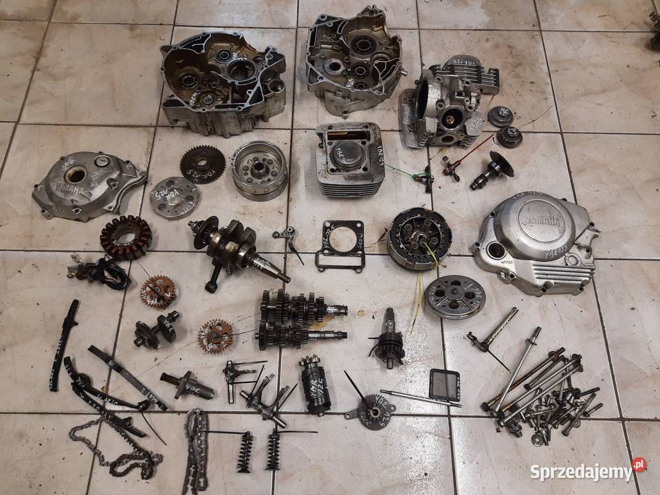Yamaha YBR 125 silnik części głowica wał Jelenia Góra