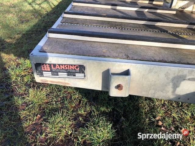 Specjalistyczna przyczepka LANSING U6 52 m do lubuskie sprzedam