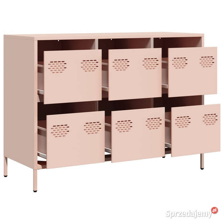 Szafka różowa 1015x39x735 stal walcowana na mazowieckie