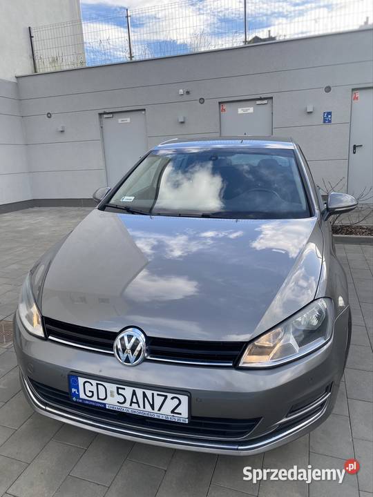 Volkswagen Golf VII 16 TDI 105 ACC Keyless Navi Gdańsk