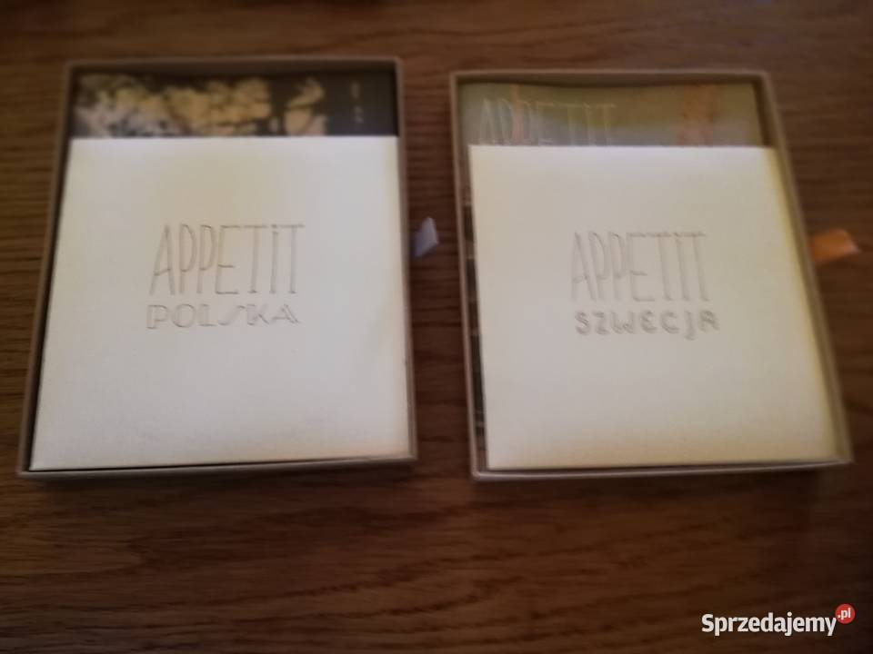 Appetit Polska i Szwecja CD przepisy zestaw Dąbrowa Górnicza sprzedam